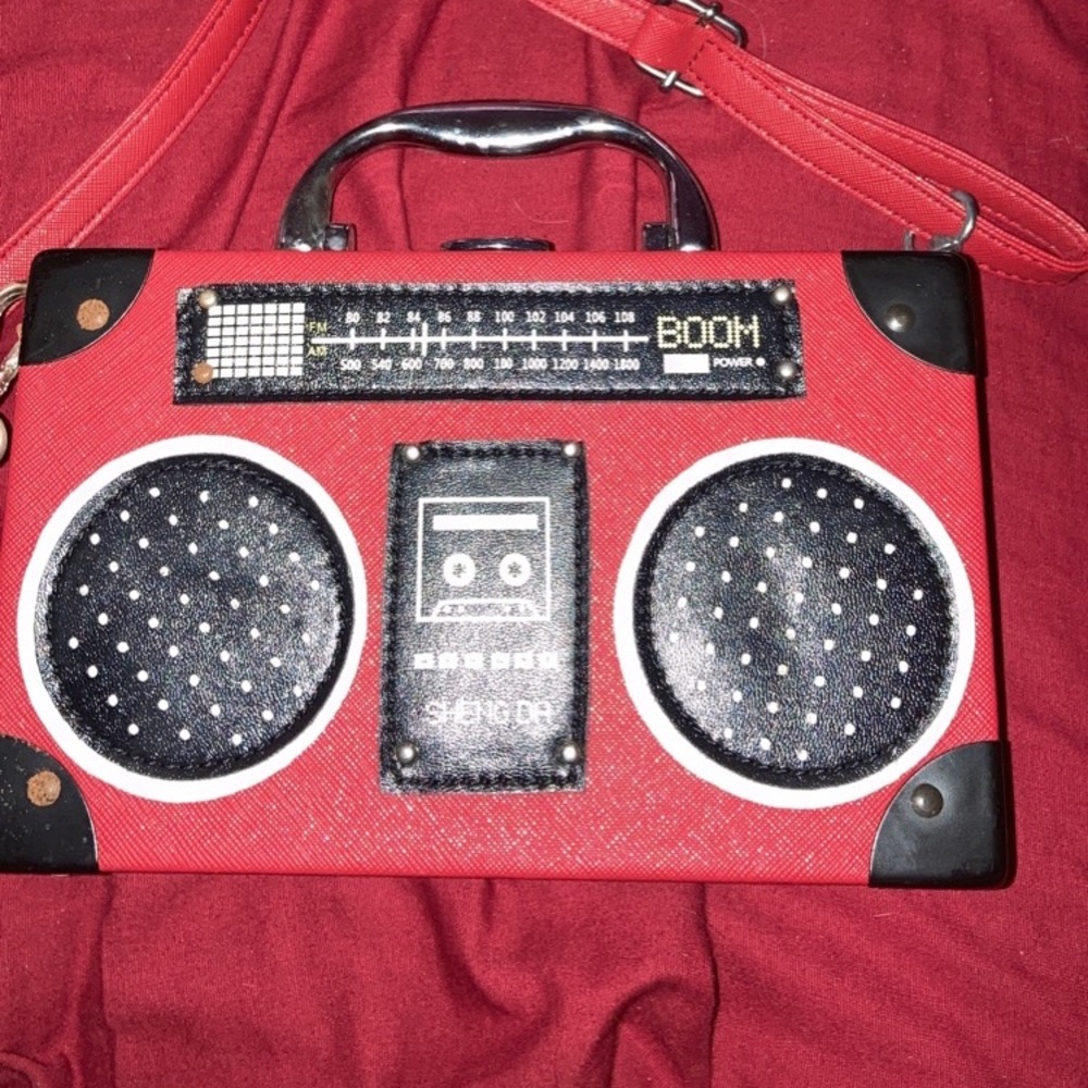 Boom box purse